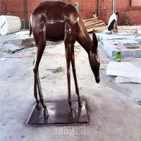 玻璃钢小鹿雕塑现货