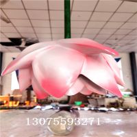 玻璃钢荷花雕塑